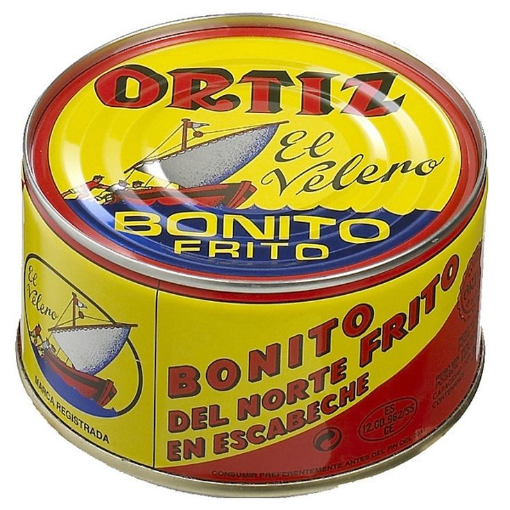 BONITO DEL NORTE FRITO, 260G CONSERVAS ORTIZ