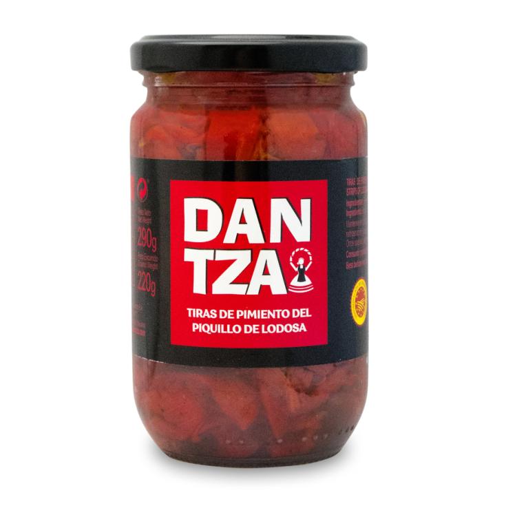 TIRAS DE PIMIENTO DEL PIQUILLO, 220G DANTZA