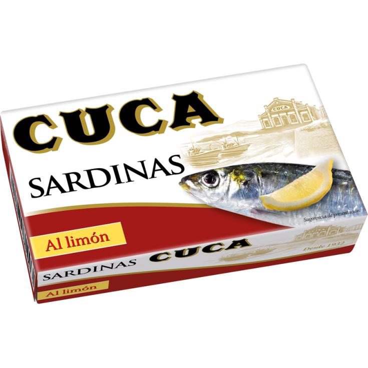 SARDINAS AL LIMON, 85G CUCA