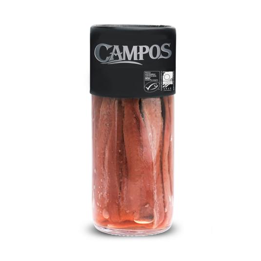 ANCHOAS CANTABRICO ACEITE OLIVA, 60G CAMPOS