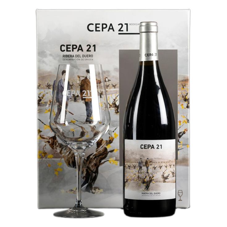 VINO TINTO D.O. RIB.DUERO, 750ML CEPA 21