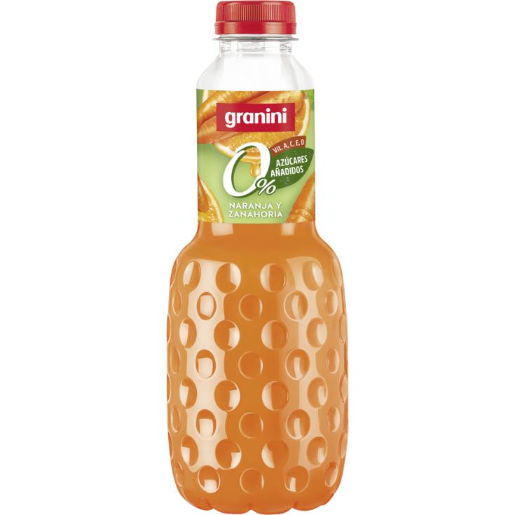 NECTAR DE NARANJA Y ZANAHORIA, 1L GRANINI