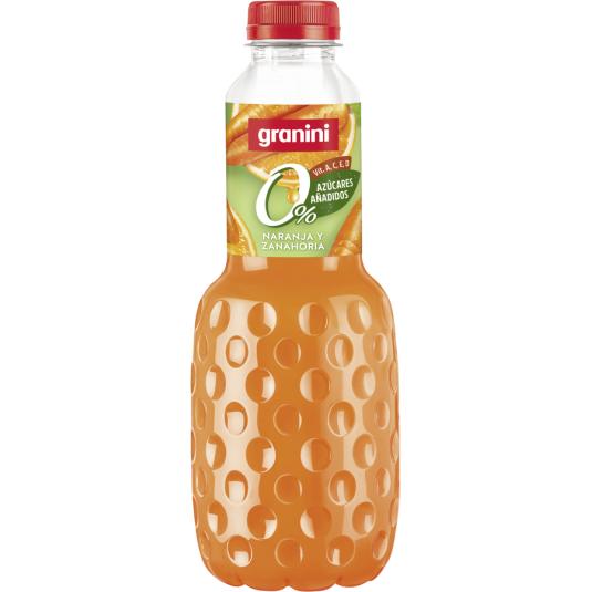 NECTAR DE NARANJA Y ZANAHORIA, 1L GRANINI