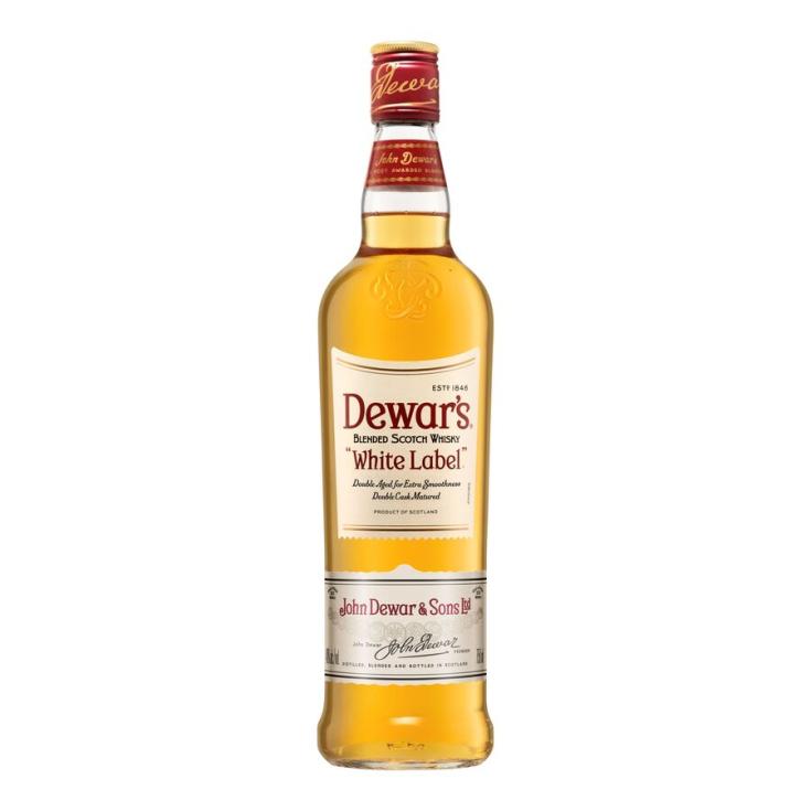 WHISKY WHITE LABEL SCOTCH, 70CL DEWARS