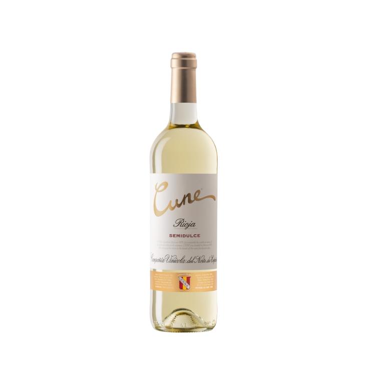 VINO BLANCO SEMI DULCE D.O.RIOJA, 750ML CUNE