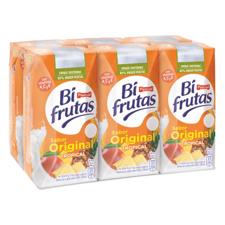 BIFRUTAS TROPICAL, 6X200ML PASCUAL