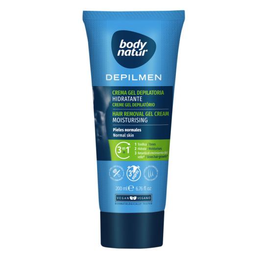 CREMA DEPILATORIA MASCULINA, 200ML BODY NATUR