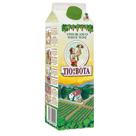VINO DE MESA BLANCO 1L TIO DE LA BOTA