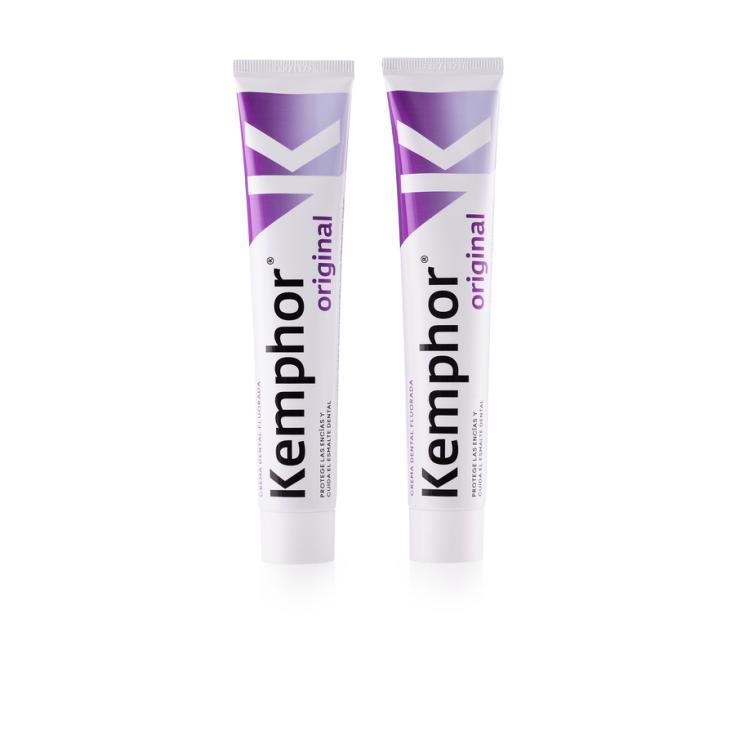 PASTA DE DIENTES ENCIAS Y ESMALTE, 2X75 KEMPHOR