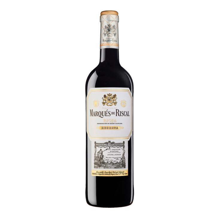 VINO TINTO RESERVA D.O. RIOJA, 750ML MARQUES DE RISCAL