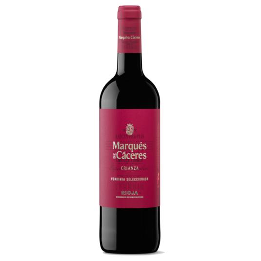 VINO TINTO CRIANZA D.O. RIOJA, 750ML MARQUES DE CACERES