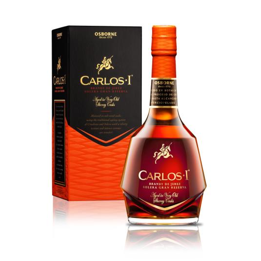 BRANDY ESTUCHE, 70CL CARLOS I