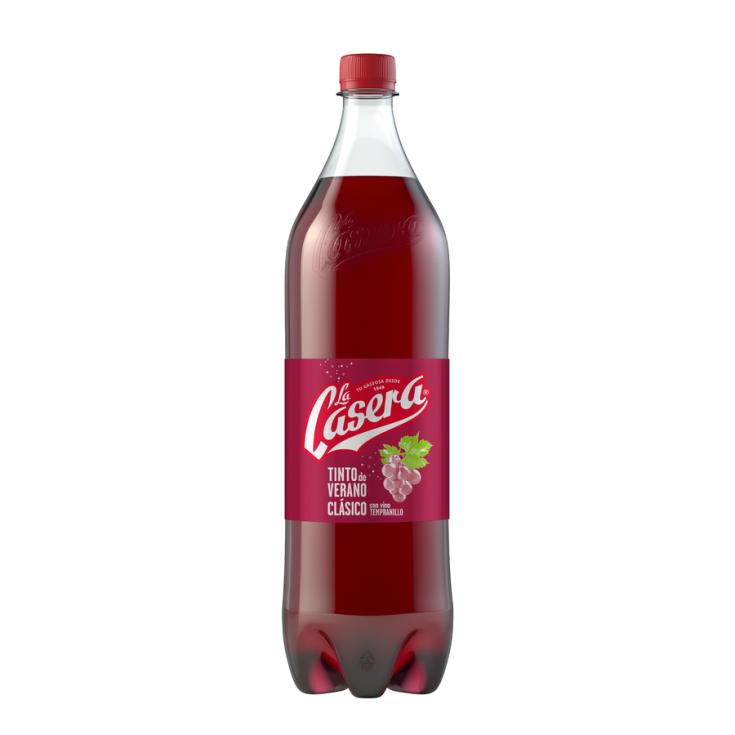 TINTO DE VERANO CON GASEOSA, 1,5L LA CASERA