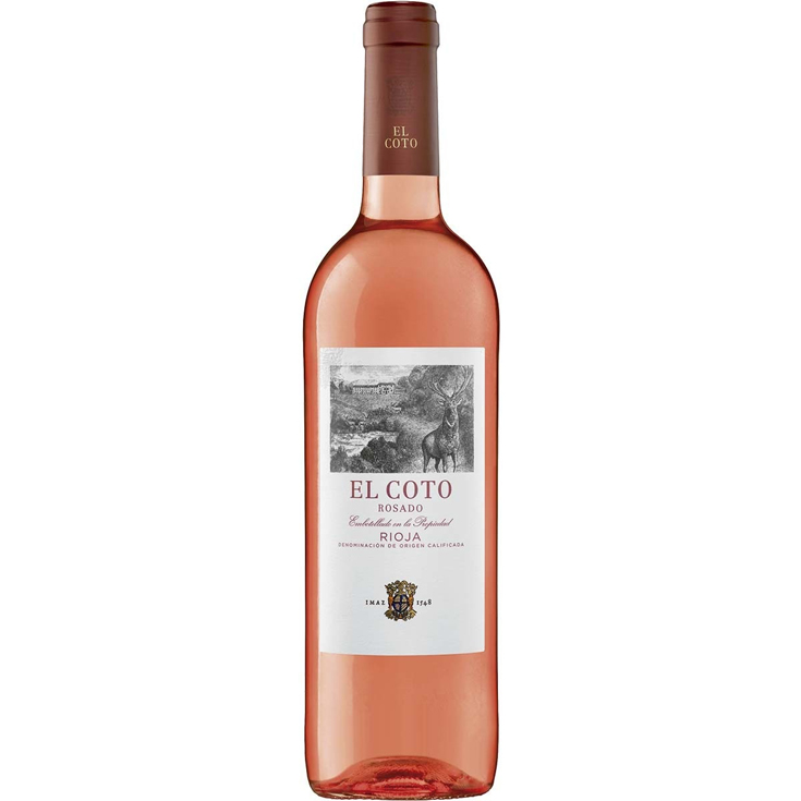 VINO ROSADO D.O. RIOJA,750ML EL COTO