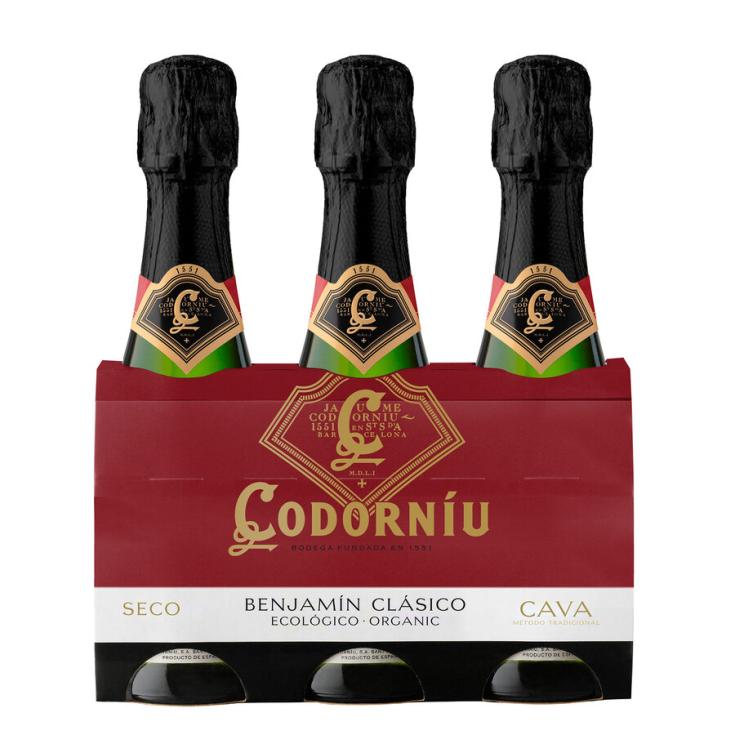 CAVA BENJAMIN SECO, 3X20CL CODORNIU 
