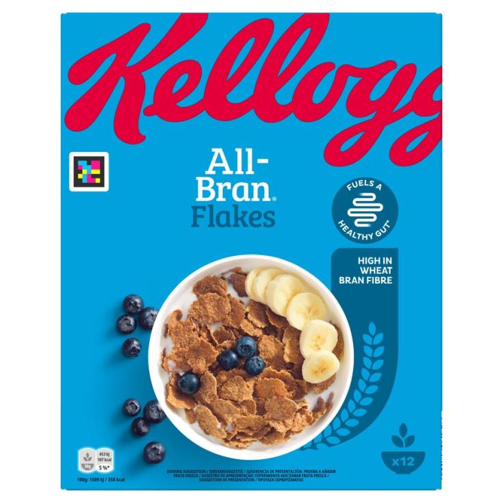CEREALES ALL BRAN FLAKES, 375GR KELLOGG'S