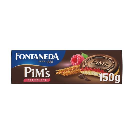 PIMS RELLENOS DE FRAMBUESA, 150G FONTANEDA