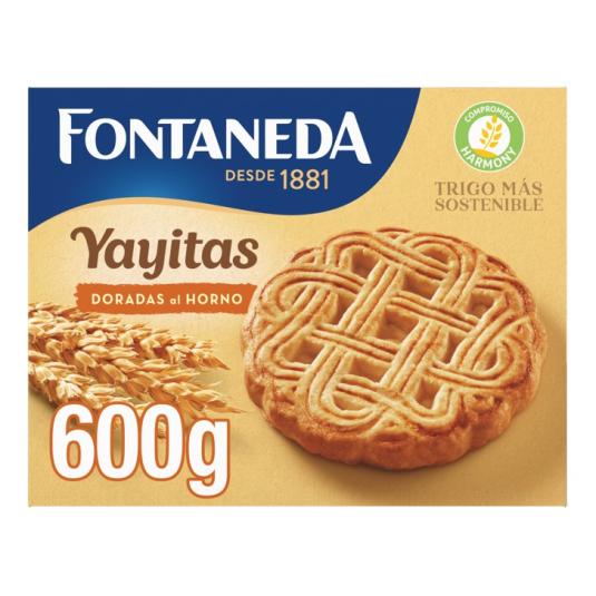 GALLETAS DE DESAYUNO, 600G YAYITAS