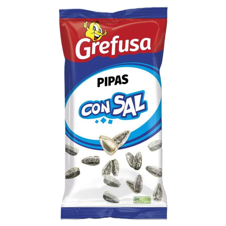 PIPAS CON SAL, 165GR GREFUSA
