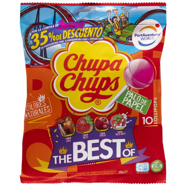 CHUPA CHUPS BOLSA ,10U CHUPA CHUPS