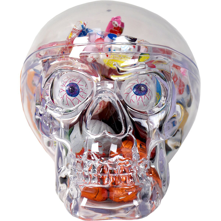CALAVERA DE CRISTAL HALLOWEEN, 86G MIGUELAÑEZ