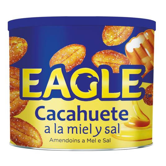 CACAHUETES A LA MIEL, 250GR EAGLE