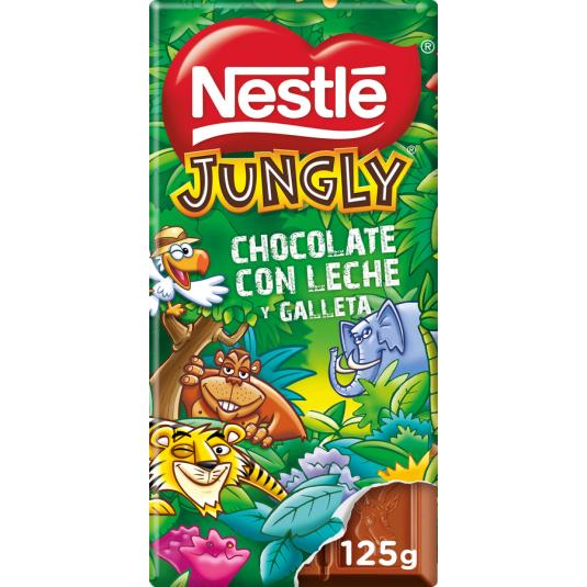 CHOCOLATE CON LECHE JUNGLY, 90GR NESTLE