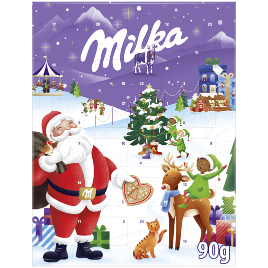 CALENDARIO DE ADVIENTO, 90G MILKA