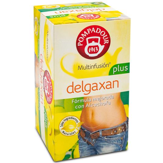 DELGAXAN FIBRA PLUS, 20 SOBRES POMPADOUR
