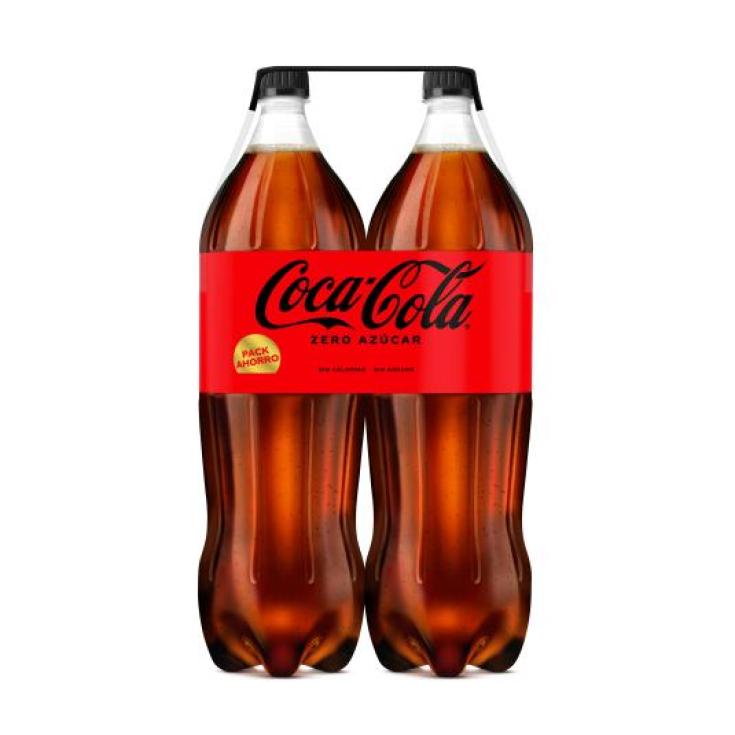 REFRESCO DE COLA ZERO, 2X2L COCA COLA