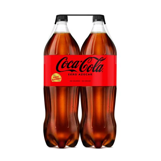 REFRESCO DE COLA ZERO, 2X2L COCA COLA