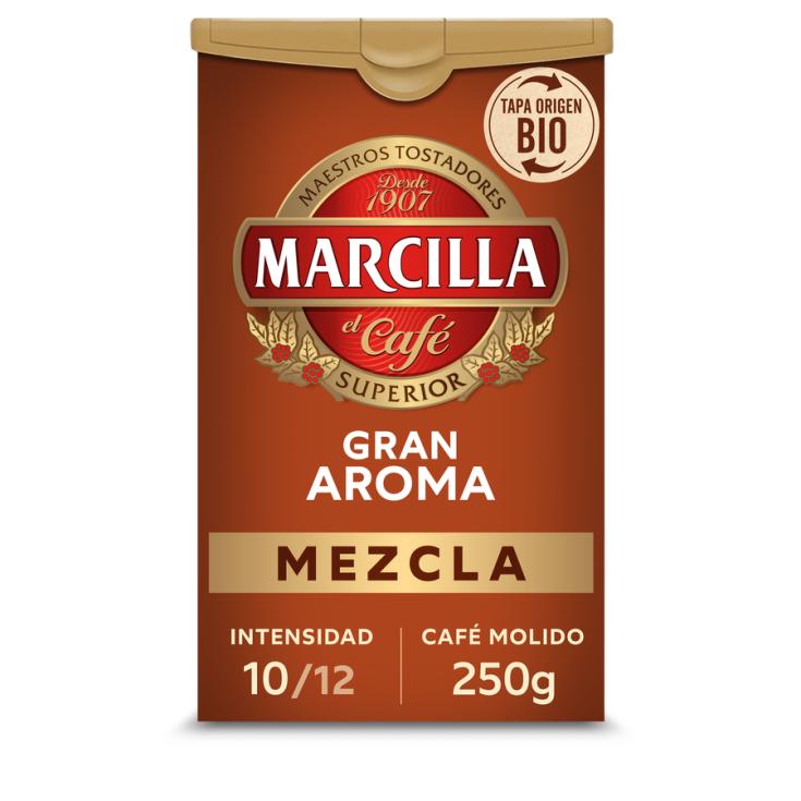 CAFÉ MOLIDO MEZCLA, 250GR MARCILLA