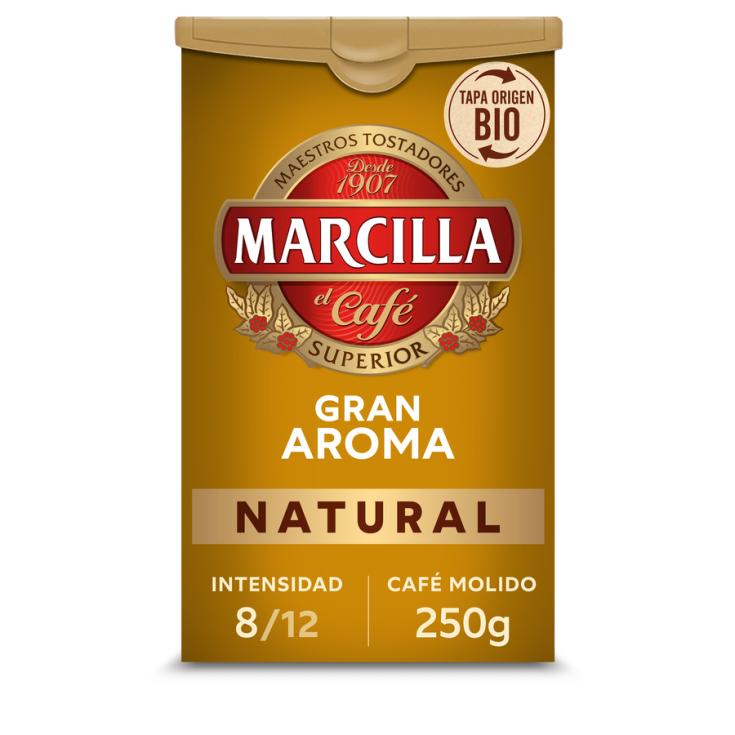 CAFÉ MOLIDO NATURAL, 250GR MARCILLA