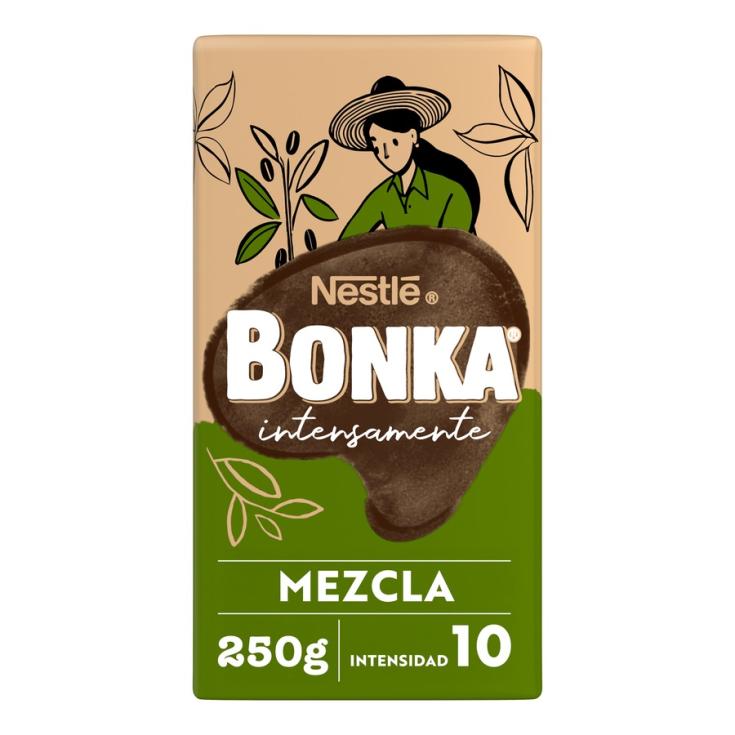 CAFÉ MOLIDO MEZCLA, 250GR BONKA