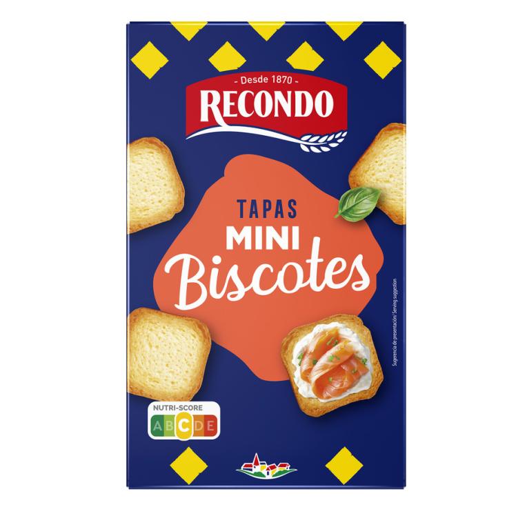 MINI BISCOTTES, 120GR RECONDO