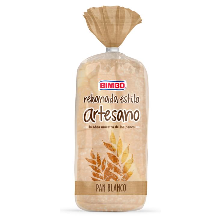 PAN DE MOLDE ARTESANO, 500GR BIMBO