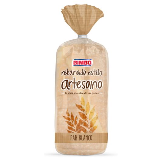 PAN DE MOLDE ARTESANO, 500GR BIMBO