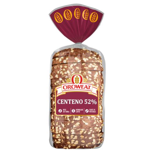 OROWEAT CENTENO 52% , 550 GR OROWEAT