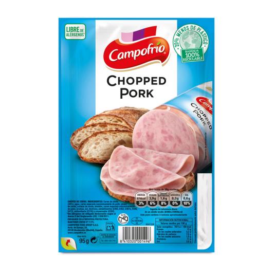 CHOPPED PORK LONCHAS , 95G CAMPOFRIO