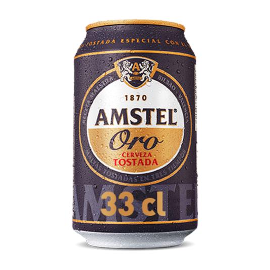CERVEZA ORO, 330ML AMSTEL