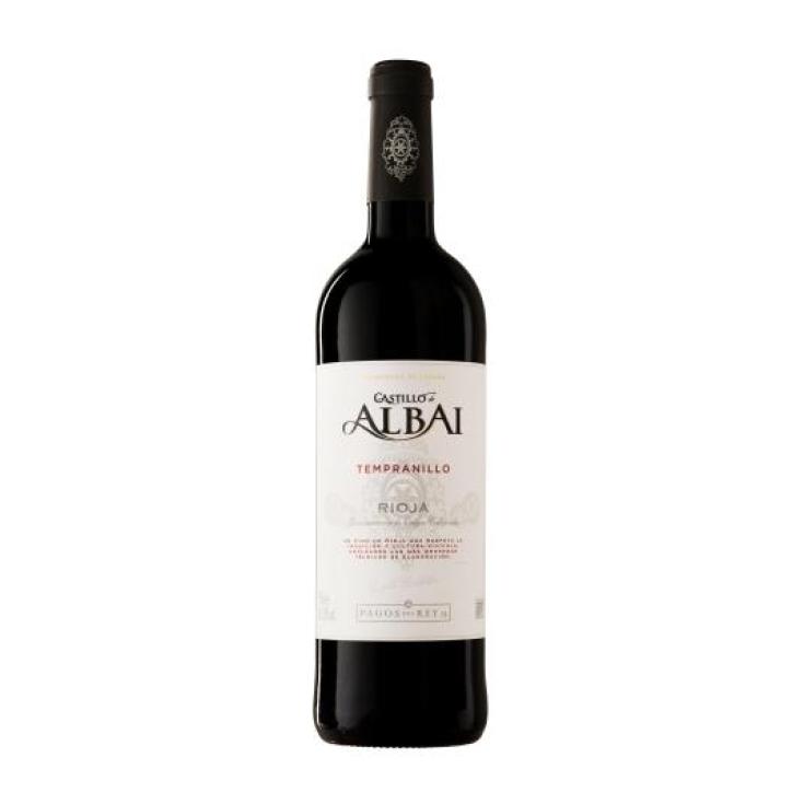 VINO TINTO JOVEN D.O. RIOJA, 750ML CASTILLO ALBAI