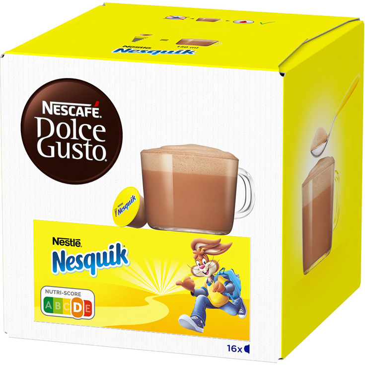 CAPSULAS DE NESQUIK, 16 UNID DOLCE GUSTO