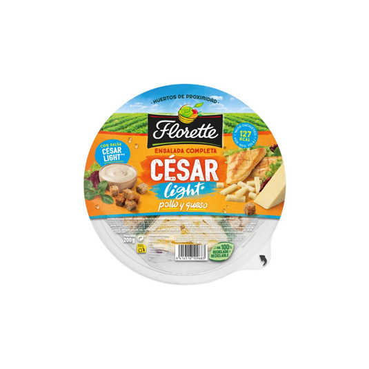 ENSALDA CESAR LIGHT, 205G FLORETTE