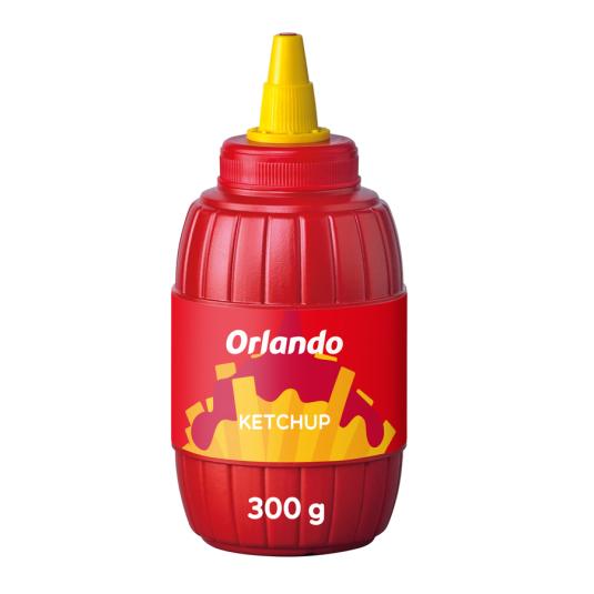  KETCHUP BARRIL, 300G ORLANDO
