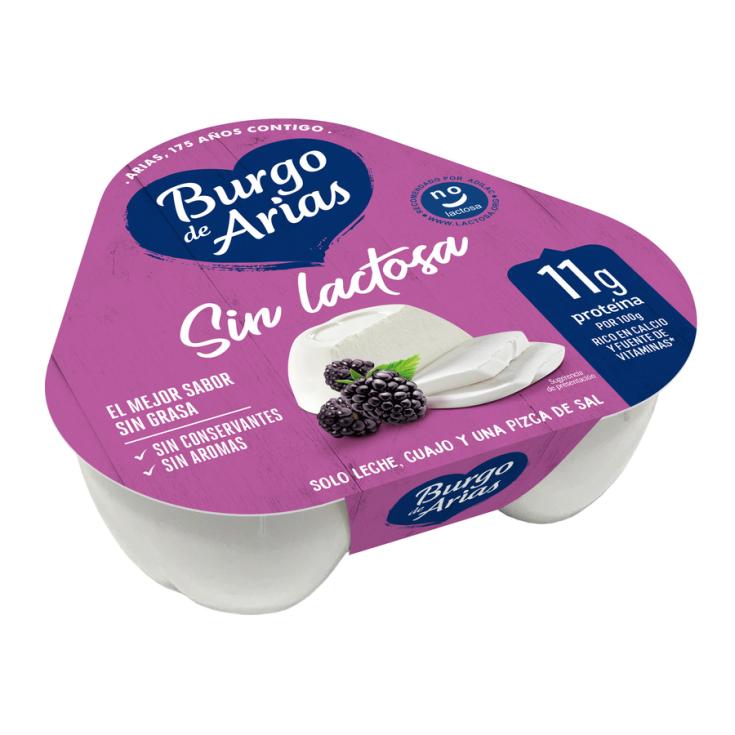 QUESO BURGOS MINI SIN LACTOSA , 216G ARIAS