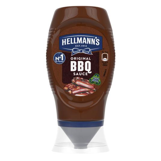 SALSA BARBACOA, 250ML HELLMANS