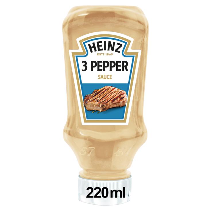 SALSA 3 PIMIENTAS, 220G HEINZ 