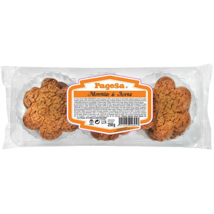 MAGDALENAS MORENITAS DE AVENA , 250G DIAT RADISSON