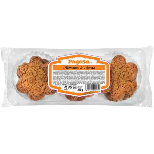 MAGDALENAS MORENITAS DE AVENA , 250G DIAT RADISSON