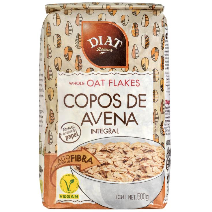 COPOS DE AVENA , 500G DIAT RADISSON